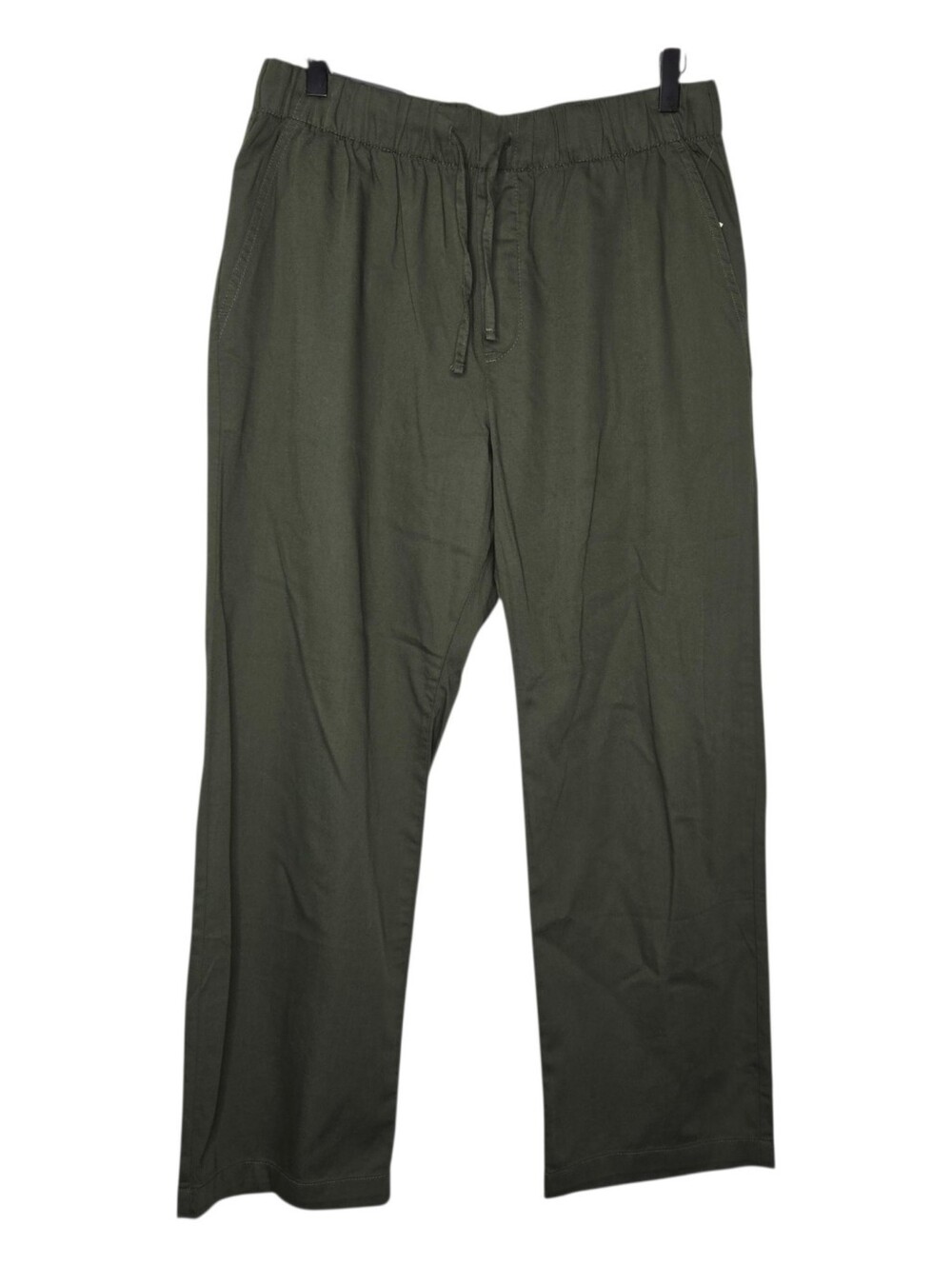 Gap Womens Olive Green Pull On Comfort Twill Easy Pant Size Medium